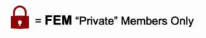FEM - Lock for Members Icon